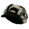 Jeanne Simmons Faux Fur Suede Bill Newsboy Hat -Adams Shop sb001nb 1