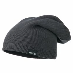 Decky Men's Reversible Slouchy Beanie 42 Decky Men's Reversible Slouchy Beanie -Adams Shop sb002bd charcoal 1