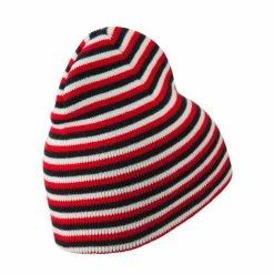 Artex Trendy Multi Striped Beanie -Adams Shop sb002ms navy red white 3
