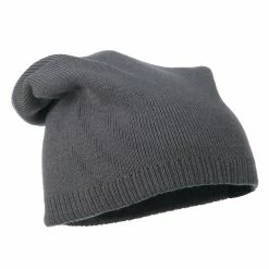 Decky Men's Reversible Slouchy Beanie 35 Decky Men's Reversible Slouchy Beanie -Adams Shop sb003bd grey 4