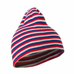 Artex Trendy Multi Striped Beanie -Adams Shop sb003ms royal red white 4