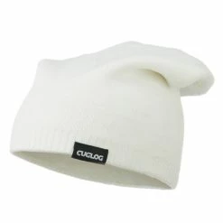 Decky Men's Reversible Slouchy Beanie 37 Decky Men's Reversible Slouchy Beanie -Adams Shop sb005bd white 1