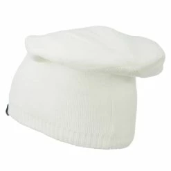 Decky Men's Reversible Slouchy Beanie 38 Decky Men's Reversible Slouchy Beanie -Adams Shop sb005bd white 2
