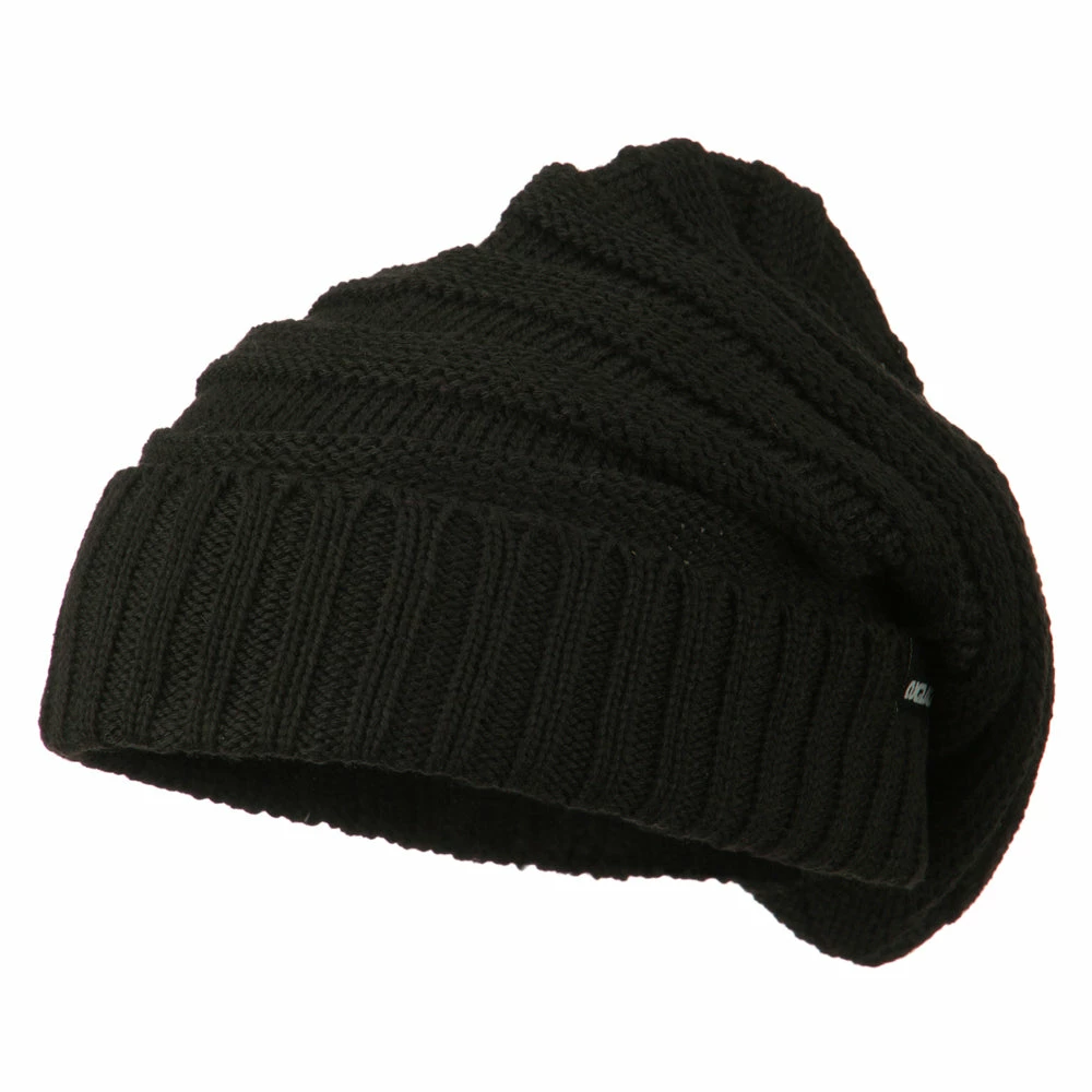 Decky Thick Slouchy Cuff Beanie 3 Decky Thick Slouchy Cuff Beanie