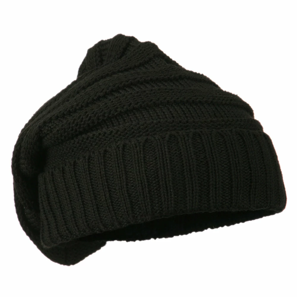 Decky Thick Slouchy Cuff Beanie 6 Decky Thick Slouchy Cuff Beanie - Image 4