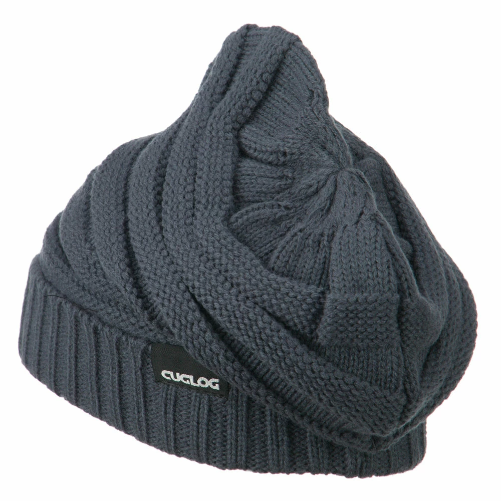 Decky Thick Slouchy Cuff Beanie 9 Decky Thick Slouchy Cuff Beanie - Image 7
