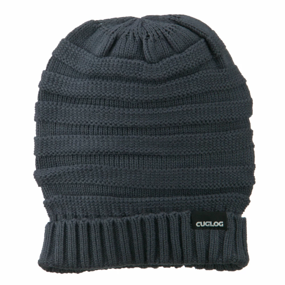 Decky Thick Slouchy Cuff Beanie 12 Decky Thick Slouchy Cuff Beanie - Image 10