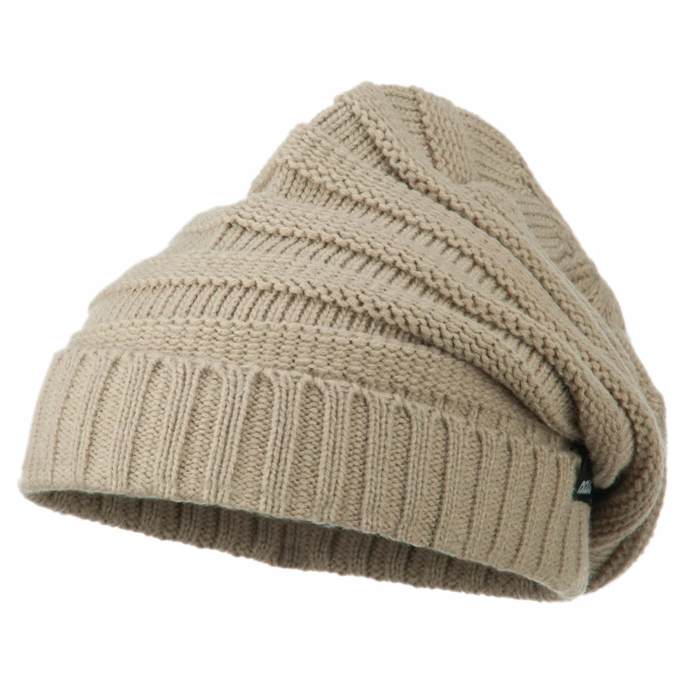 Decky Thick Slouchy Cuff Beanie 13 Decky Thick Slouchy Cuff Beanie - Image 11