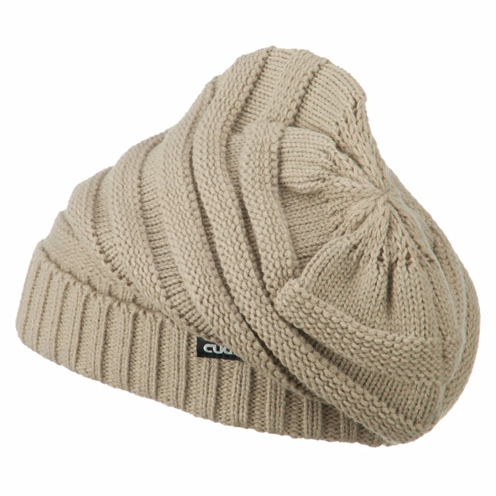 Decky Thick Slouchy Cuff Beanie 14 Decky Thick Slouchy Cuff Beanie - Image 12