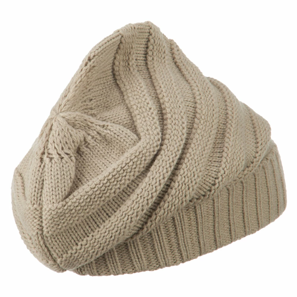 Decky Thick Slouchy Cuff Beanie 15 Decky Thick Slouchy Cuff Beanie - Image 13