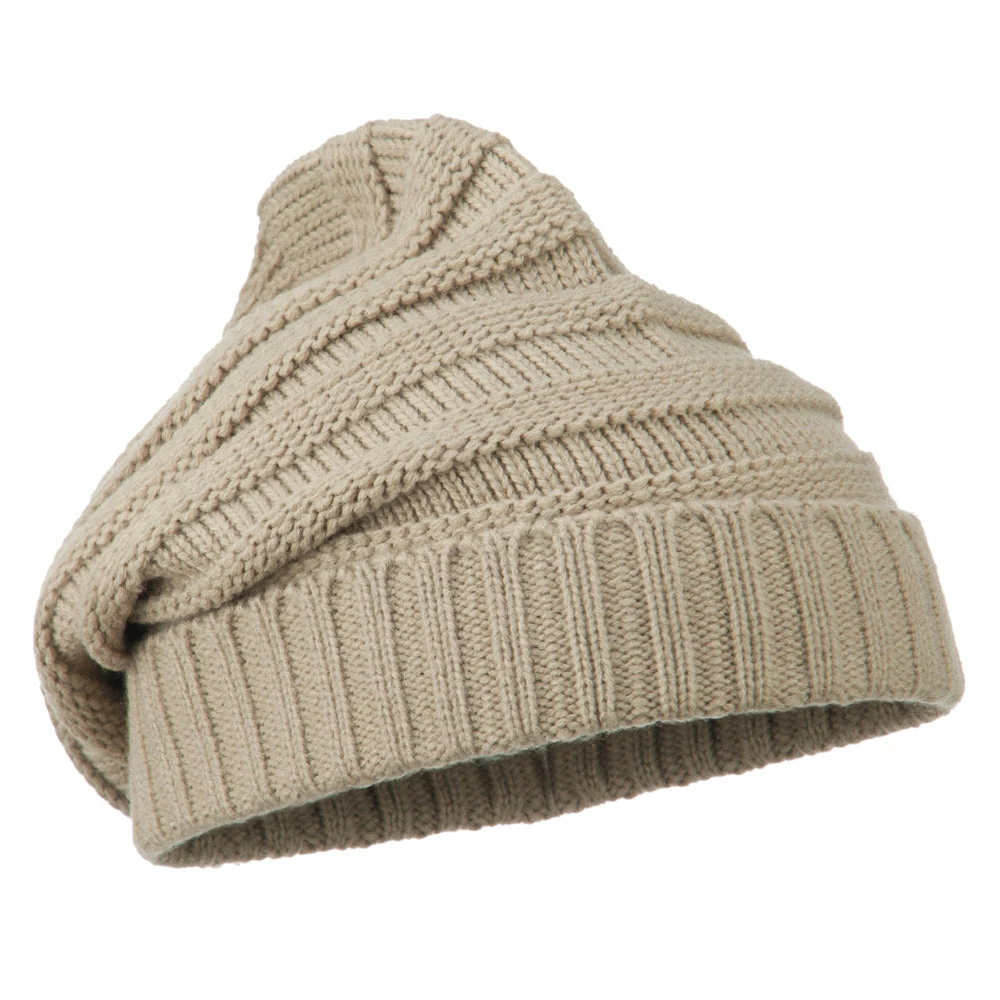 Decky Thick Slouchy Cuff Beanie 16 Decky Thick Slouchy Cuff Beanie - Image 14