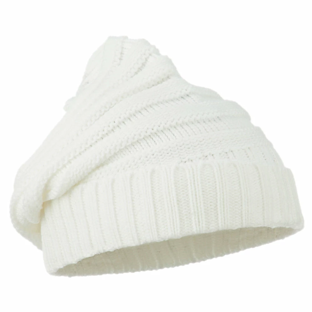 Decky Thick Slouchy Cuff Beanie 26 Decky Thick Slouchy Cuff Beanie - Image 24