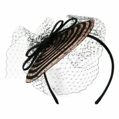 Jeanne Simmons Swirl Pattern Fascinator Hat With Headband 16 Jeanne Simmons Swirl Pattern Fascinator Hat With Headband -Adams Shop sf002df 2