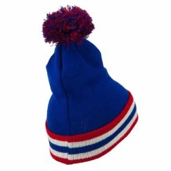 City Hunter Knit Pom Striped Cuff Beanie 29 City Hunter Knit Pom Striped Cuff Beanie -Adams Shop sf003bf royal 3 1