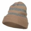 Hatiya Striped Long Beanie -Adams Shop sg001ms tan 1