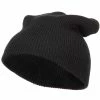 MG Acrylic Slouchy Beanie 2 MG Acrylic Slouchy Beanie -Adams Shop sl001bd black 1 4