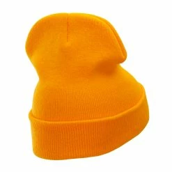 KBETHOS 12 Inch Solid Long Beanie Made In USA 144 KBETHOS 12 Inch Solid Long Beanie Made In USA -Adams Shop sl006bf gold 3 1