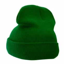 KBETHOS 12 Inch Solid Long Beanie Made In USA 158 KBETHOS 12 Inch Solid Long Beanie Made In USA -Adams Shop sl009bf kelly green 2 1