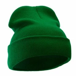 KBETHOS 12 Inch Solid Long Beanie Made In USA 160 KBETHOS 12 Inch Solid Long Beanie Made In USA -Adams Shop sl009bf kelly green 4 1