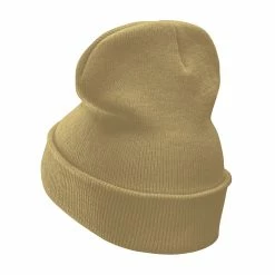 KBETHOS 12 Inch Solid Long Beanie Made In USA 163 KBETHOS 12 Inch Solid Long Beanie Made In USA -Adams Shop sl010bf khaki 2 1