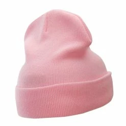 KBETHOS 12 Inch Solid Long Beanie Made In USA 174 KBETHOS 12 Inch Solid Long Beanie Made In USA -Adams Shop sl012bf light pink 3 1