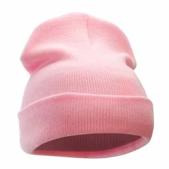 KBETHOS 12 Inch Solid Long Beanie Made In USA 175 KBETHOS 12 Inch Solid Long Beanie Made In USA -Adams Shop sl012bf light pink 4 1