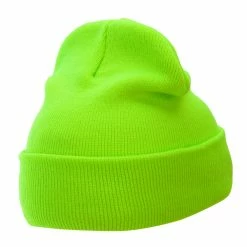 KBETHOS 12 Inch Solid Long Beanie Made In USA 184 KBETHOS 12 Inch Solid Long Beanie Made In USA -Adams Shop sl014bf neon lime 3 1