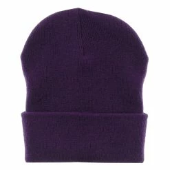 KBETHOS 12 Inch Solid Long Beanie Made In USA 206 KBETHOS 12 Inch Solid Long Beanie Made In USA -Adams Shop sl018bf purple 5