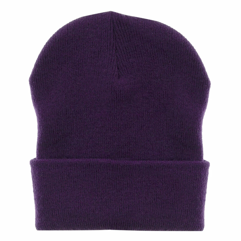 KBETHOS 12 Inch Solid Long Beanie Made In USA 92 KBETHOS 12 Inch Solid Long Beanie Made In USA - Image 90