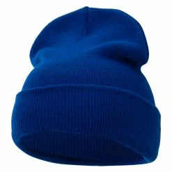 KBETHOS 12 Inch Solid Long Beanie Made In USA 212 KBETHOS 12 Inch Solid Long Beanie Made In USA -Adams Shop sl020bf royal 1