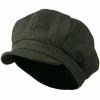 Jeanne Simmons Men's Soft Brim Newsboy Cap With An Adjustable Size Buckle Closure -Adams Shop sn001ag 1 1