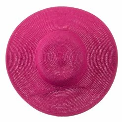 Jeanne Simmons Paper Braid Flat Brim Self Tie Hat -Adams Shop st002fw 5