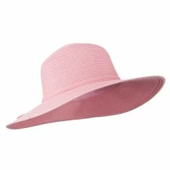 Jeanne Simmons Paper Braid Flat Brim Self Tie Hat -Adams Shop st005fw 4