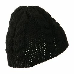 Jeanne Simmons Thick Cable Knit Beanie Cap -Adams Shop tc001ps 3