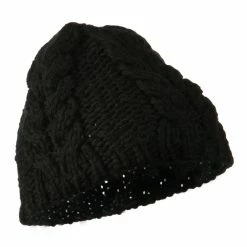 Jeanne Simmons Thick Cable Knit Beanie Cap -Adams Shop tc001ps 4