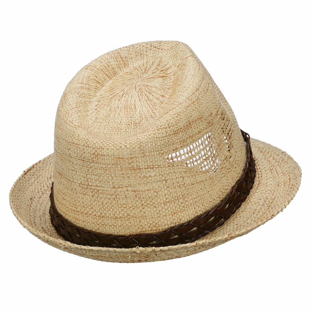 Jeanne Simmons Men's Tribal Design Woven Fedora 5 Jeanne Simmons Men's Tribal Design Woven Fedora - Image 3
