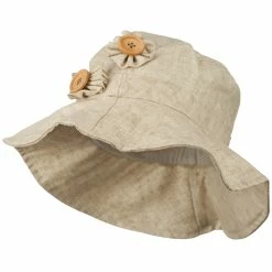 Jeanne Simmons Two Flower Button Bucket Hat