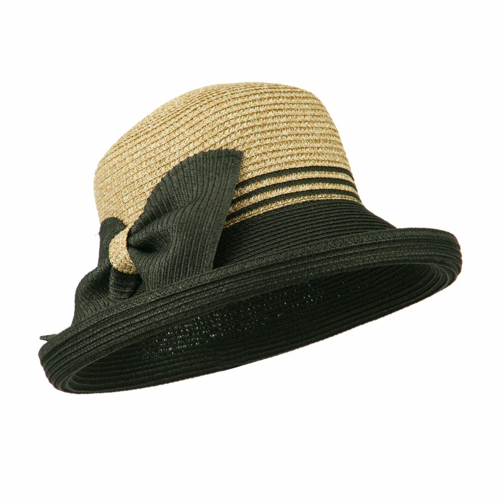 Something Special Two Tone Rolled Up Brim Sun Hat 3 Something Special Two Tone Rolled Up Brim Sun Hat