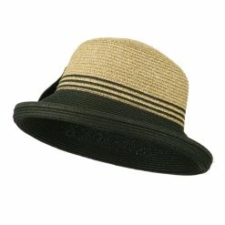 Something Special Two Tone Rolled Up Brim Sun Hat 20 Something Special Two Tone Rolled Up Brim Sun Hat -Adams Shop tn001ru black 4