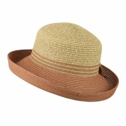 Something Special Two Tone Rolled Up Brim Sun Hat 24 Something Special Two Tone Rolled Up Brim Sun Hat -Adams Shop tn002ru mauve 3