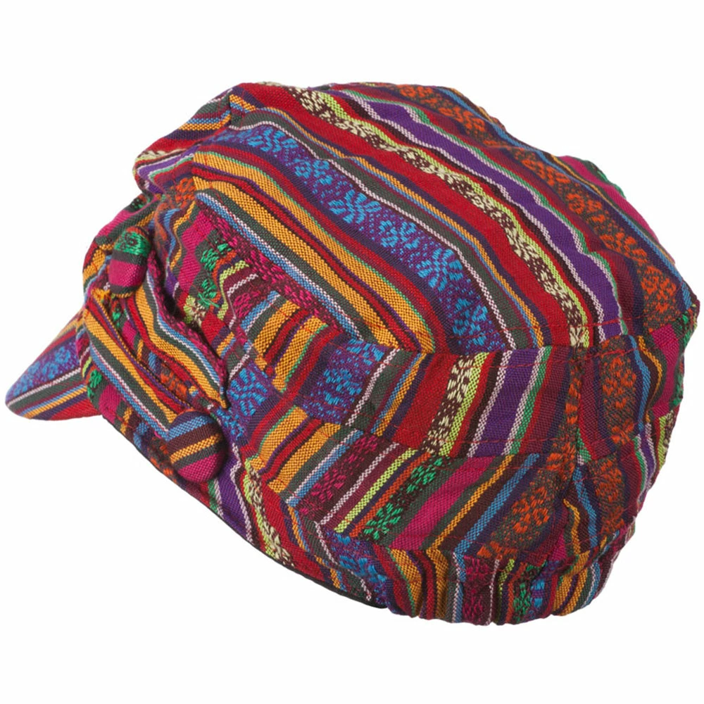 Jeanne Simmons Women's Small Tribal Military Hat 5 Jeanne Simmons Women's Small Tribal Military Hat - Image 3