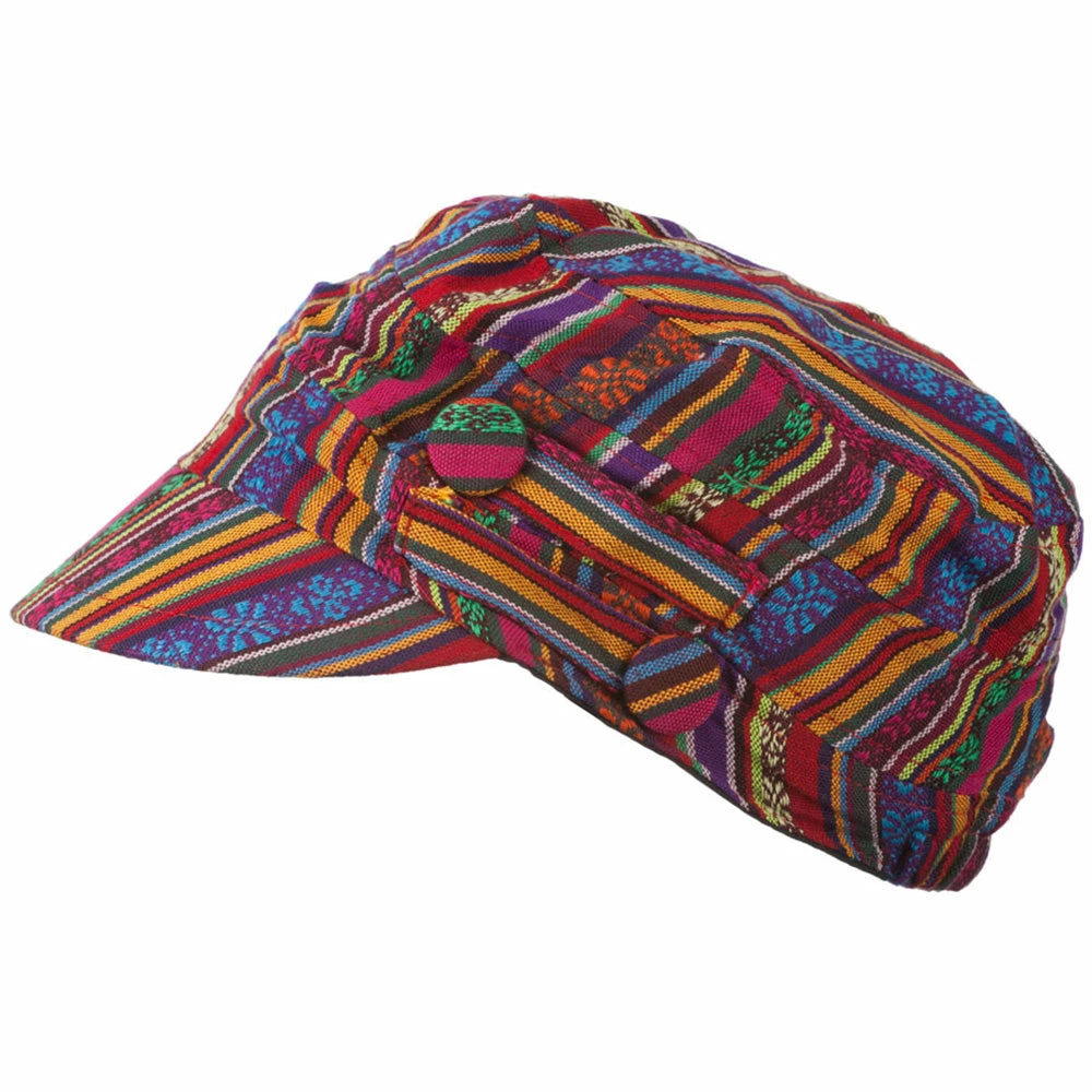 Jeanne Simmons Women's Small Tribal Military Hat 6 Jeanne Simmons Women's Small Tribal Military Hat - Image 4