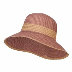 Something Special Two Tone Downturned Brim Bucket Hat 32 Something Special Two Tone Downturned Brim Bucket Hat -Adams Shop tr001bh mauve 1