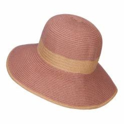 Something Special Two Tone Downturned Brim Bucket Hat 33 Something Special Two Tone Downturned Brim Bucket Hat -Adams Shop tr001bh mauve 2