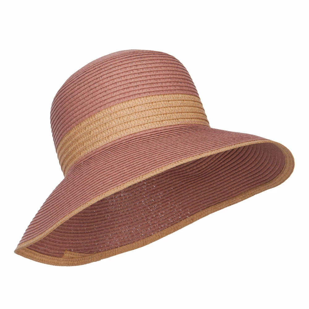 Something Special Two Tone Downturned Brim Bucket Hat 11 Something Special Two Tone Downturned Brim Bucket Hat - Image 9