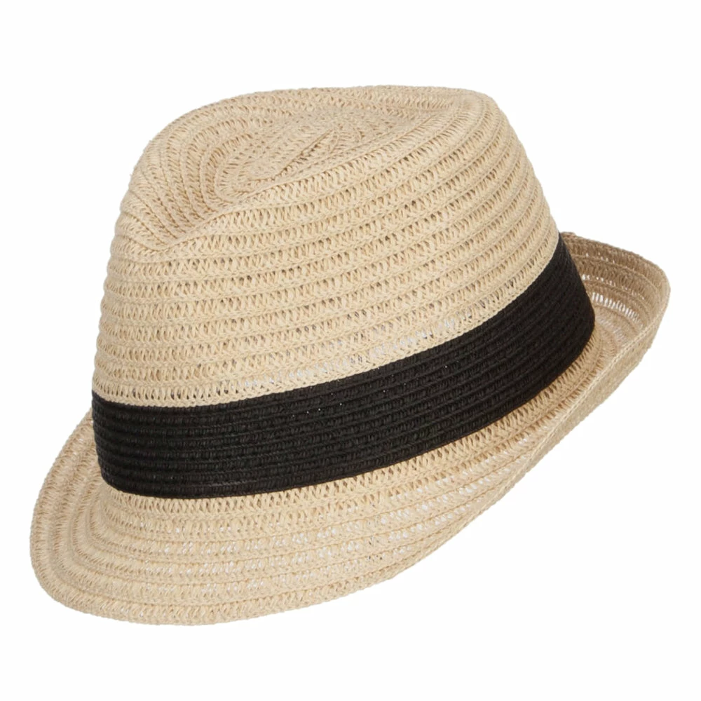 MG Women's Toyo Braid Fedora Hat 7 MG Women's Toyo Braid Fedora Hat - Image 5