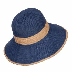 Something Special Two Tone Downturned Brim Bucket Hat 49 Something Special Two Tone Downturned Brim Bucket Hat -Adams Shop tr004bh navy 3