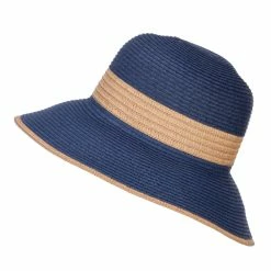 Something Special Two Tone Downturned Brim Bucket Hat 51 Something Special Two Tone Downturned Brim Bucket Hat -Adams Shop tr004bh navy 5