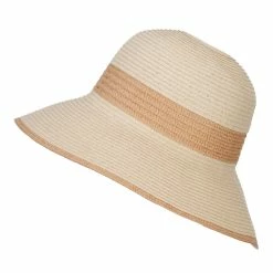 Something Special Two Tone Downturned Brim Bucket Hat 31 Something Special Two Tone Downturned Brim Bucket Hat -Adams Shop tr005bh natural 5