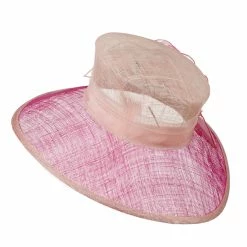 Something Special Two Tone Sheer Flower Accent Sinamay Hat 29 Something Special Two Tone Sheer Flower Accent Sinamay Hat -Adams Shop ts003fs 3